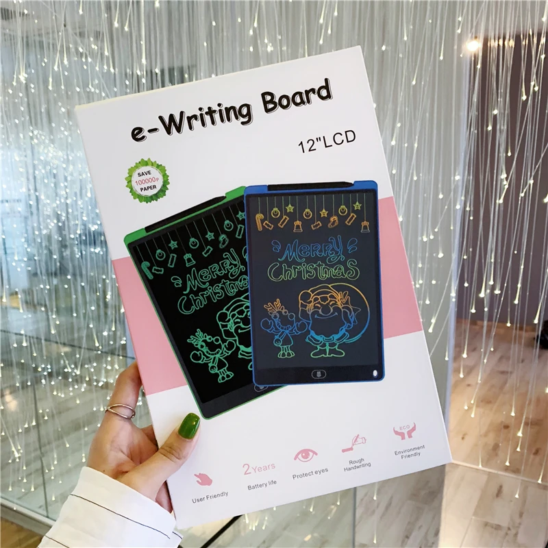 LCD Writing Tablet 12 inch Digital Drawing Electronic Handwriting Pad Message Graphics Board Kids Writing Board Children Gifts
LCD Writing Tablet 12 inch Digital Drawing Electronic Handwriting Pad Message Graphics Board Kids Writing Board Children Gifts