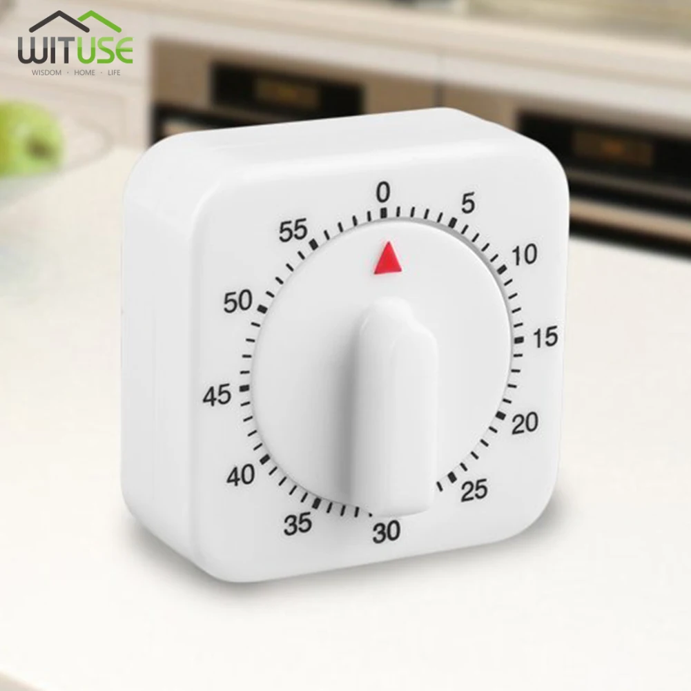 Kitchen Timer 60 Cooking Count Minutes Reminder Mechanical Timer Stopwatch Down Square Up Alarm Sleep Temporizador Clock
Kitchen Timer 60 Cooking Count Minutes Reminder Mechanical Timer Stopwatch Down Square Up Alarm Sleep Temporizador Clock