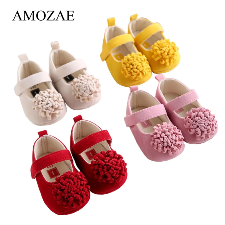 Candy Colors Newborn Baby Prewalker Soft Bottom Anti-slip Shoes Footwear Classic Princess Girl Crib Big Flower Shoes
Candy Colors Newborn Baby Prewalker Soft Bottom Anti-slip Shoes Footwear Classic Princess Girl Crib Big Flower Shoes