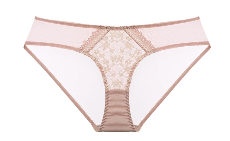 CINOON New Top Sexy Bra set Women's push up Lace Underwear Set Embroidery Jacquard Underwear Panties Deep V Gather Lingerie Set (28)