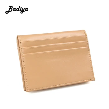 Badiya Women Wallet Solid Color Thin Slim Short Small Pocket Multi-card Slots Double Sided ID Card Holder Female Clutch Bag
Badiya Women Wallet Solid Color Thin Slim Short Small Pocket Multi-card Slots Double Sided ID Card Holder Female Clutch Bag