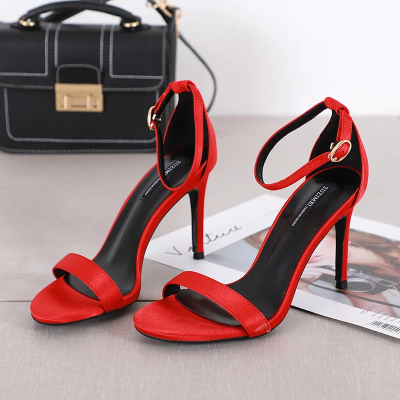 18005-q1 Summer 2019 New Style Sexy Versatile Sandals Women's A- line with High Heel Shoes Women's Thin Heeled Peep-Toe Sandals
18005-q1 Summer 2019 New Style Sexy Versatile Sandals Women's A- line with High Heel Shoes Women's Thin Heeled Peep-Toe Sandals
