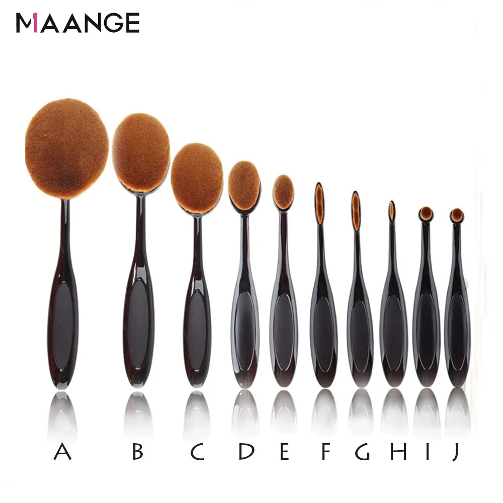 MAANGE Women Makeup Brushes Soft Oval Cosmetic Makeup Toothbrush Pro Blush Face Powder Foundation Brush Makeup Tool Brush Set
MAANGE Women Makeup Brushes Soft Oval Cosmetic Makeup Toothbrush Pro Blush Face Powder Foundation Brush Makeup Tool Brush Set