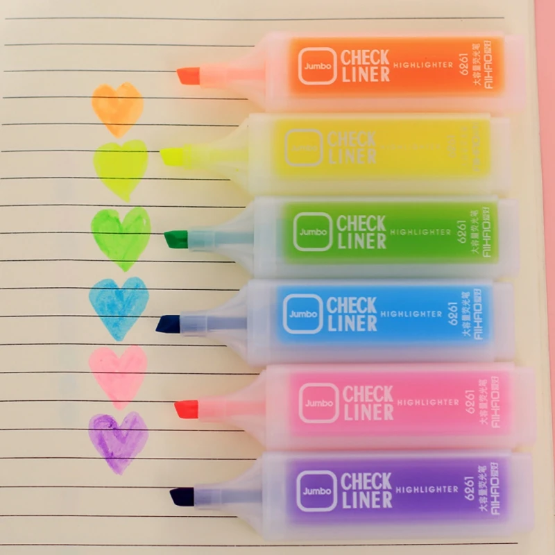 Premium Highlighter Fluorescent Pens Bright Colors Markers Assorted Colored Pens For Study Office Drawing Sketching Underlining
Premium Highlighter Fluorescent Pens Bright Colors Markers Assorted Colored Pens For Study Office Drawing Sketching Underlining