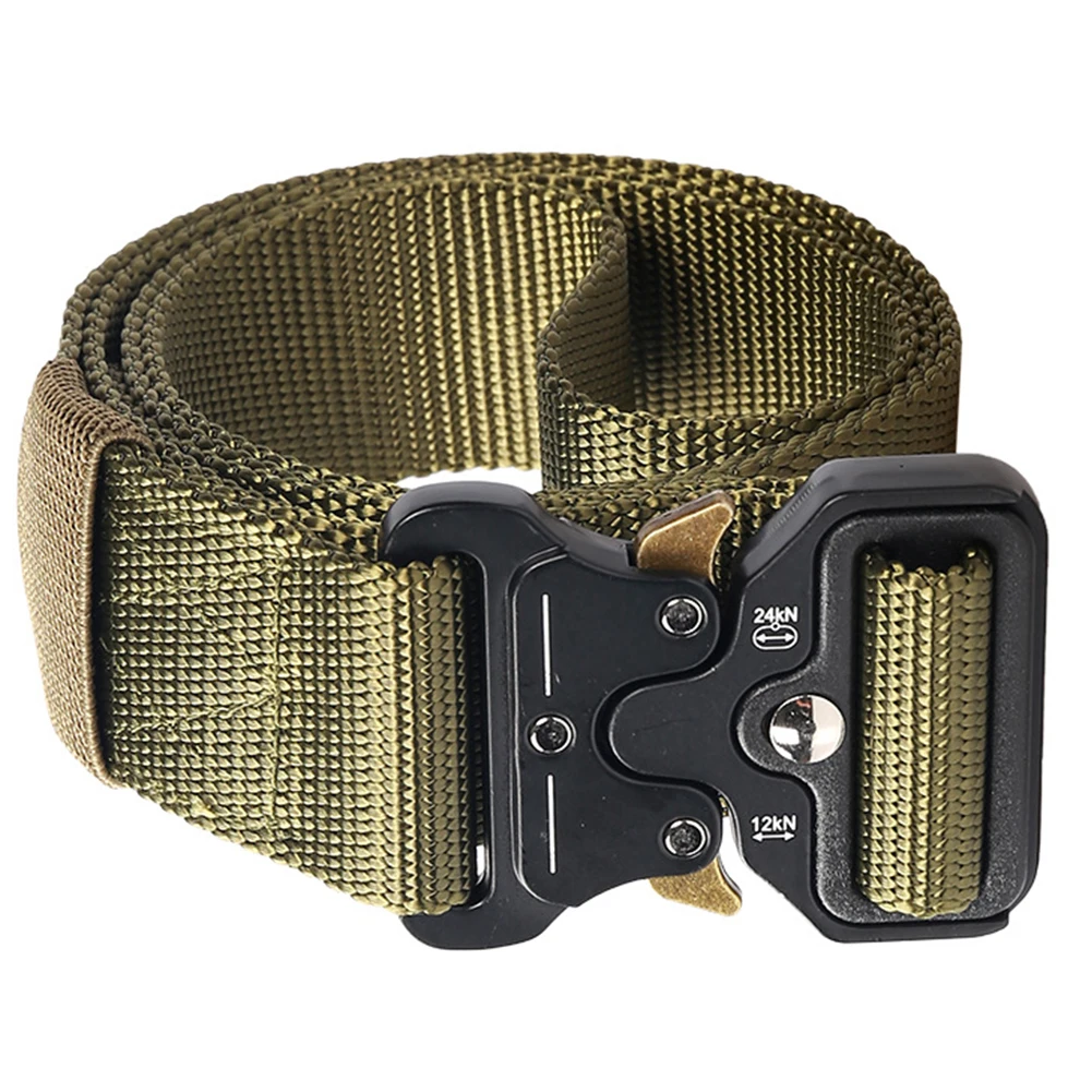 Men Tactical Belt Wed Metal Buckle Adjustable Quick Release Nylon Green for Outdoor Work Everyday Carry
Men Tactical Belt Wed Metal Buckle Adjustable Quick Release Nylon Green for Outdoor Work Everyday Carry