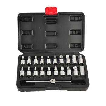 21Pc Portable Repair Tools Repair Combination Suit Dismantling Tool Socket Wrench Set For Vehicle Motorcycle Household
21Pc Portable Repair Tools Repair Combination Suit Dismantling Tool Socket Wrench Set For Vehicle Motorcycle Household
