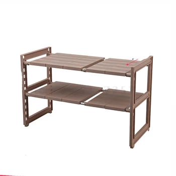304 stainless steel tube retractable storage rack under kitchen counter 
304 stainless steel tube retractable storage rack under kitchen counter