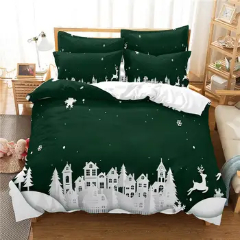 2Pcs/3Pcs Full/Queen/King Quilt Cover +Pillowcase 3D Digital Printing Christmas Series Beeding Set
2Pcs/3Pcs Full/Queen/King Quilt Cover +Pillowcase 3D Digital Printing Christmas Series Beeding Set