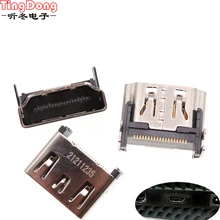 100PCS HD interface For PS5 HDMI-compatible Port Socket Interface for Sony Play Station 5 HDMI-compatible Port Connector
100PCS HD interface For PS5 HDMI-compatible Port Socket Interface for Sony Play Station 5 HDMI-compatible Port Connector