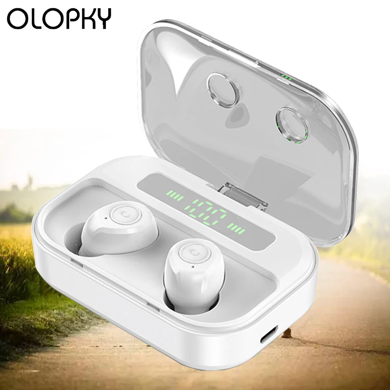 2020 New Wireless Bluetooth TWS Earphone LED Power Display Bluetooth 5.0 HIFI Noise Cancell Sport Headset Earbuds for xiaomi
2020 New Wireless Bluetooth TWS Earphone LED Power Display Bluetooth 5.0 HIFI Noise Cancell Sport Headset Earbuds for xiaomi