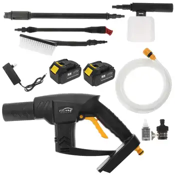 12pcs/set 21V Cordless Electric Car Washer Machine Sets Car Washer Gun Pump High Pressure Nozzle Hose Cleaner 2pc Lithium Batte
12pcs/set 21V Cordless Electric Car Washer Machine Sets Car Washer Gun Pump High Pressure Nozzle Hose Cleaner 2pc Lithium Batte