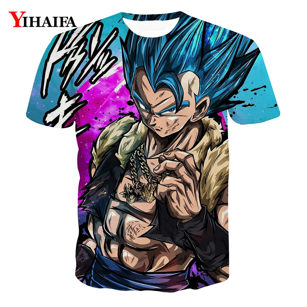 New Men personality Anime Dragon Ball Z 3D Print T-shirt cool Fashion comfortable short-sleeved creative Tee shirt Tops
New Men personality Anime Dragon Ball Z 3D Print T-shirt cool Fashion comfortable short-sleeved creative Tee shirt Tops