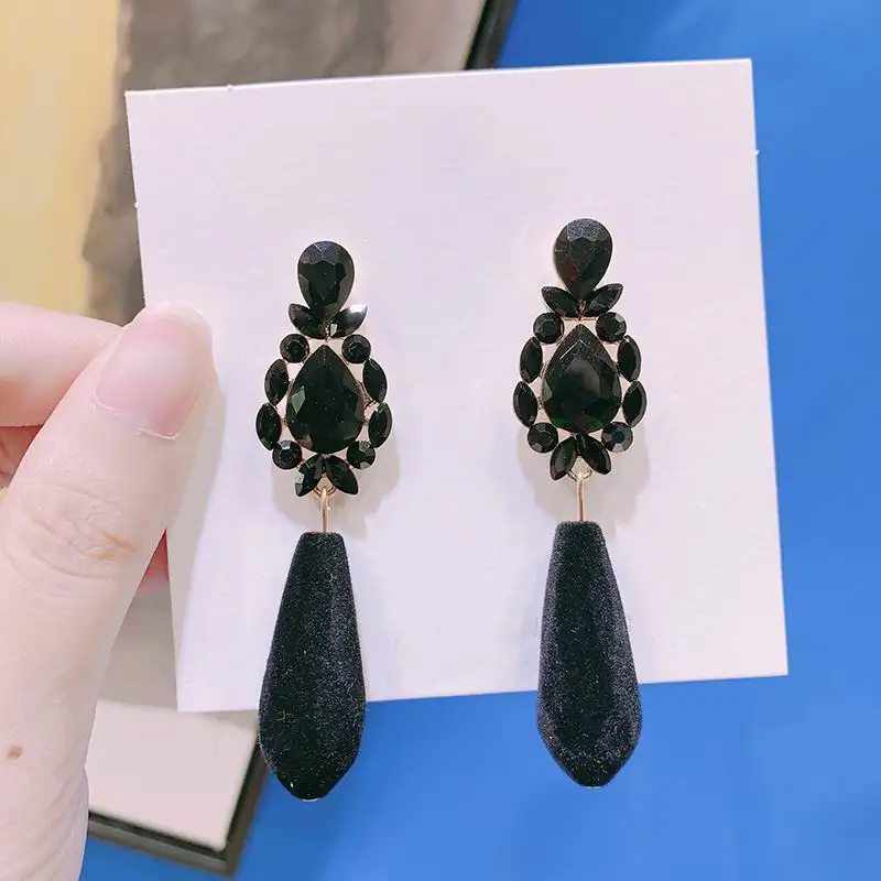 2019 New Long Drop Black Earrings Korean Style Personality Exaggerated Big Dangle Earrings
2019 New Long Drop Black Earrings Korean Style Personality Exaggerated Big Dangle Earrings