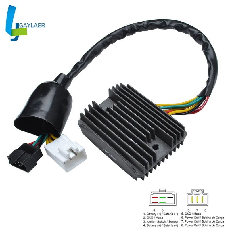 

Motorcycle Voltage Regulator Rectifier for Honda NSS250 AS SAC VTX 1800 C2/C3/C4/C15/CA6/CA7 CBR 1100 XX Blackbird CB 1100