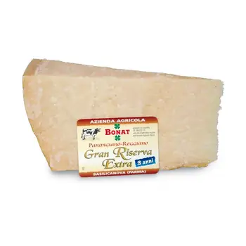 Parmigiano Reggiano - 3 years-kg 1-Special Reserve 
Parmigiano Reggiano - 3 years-kg 1-Special Reserve