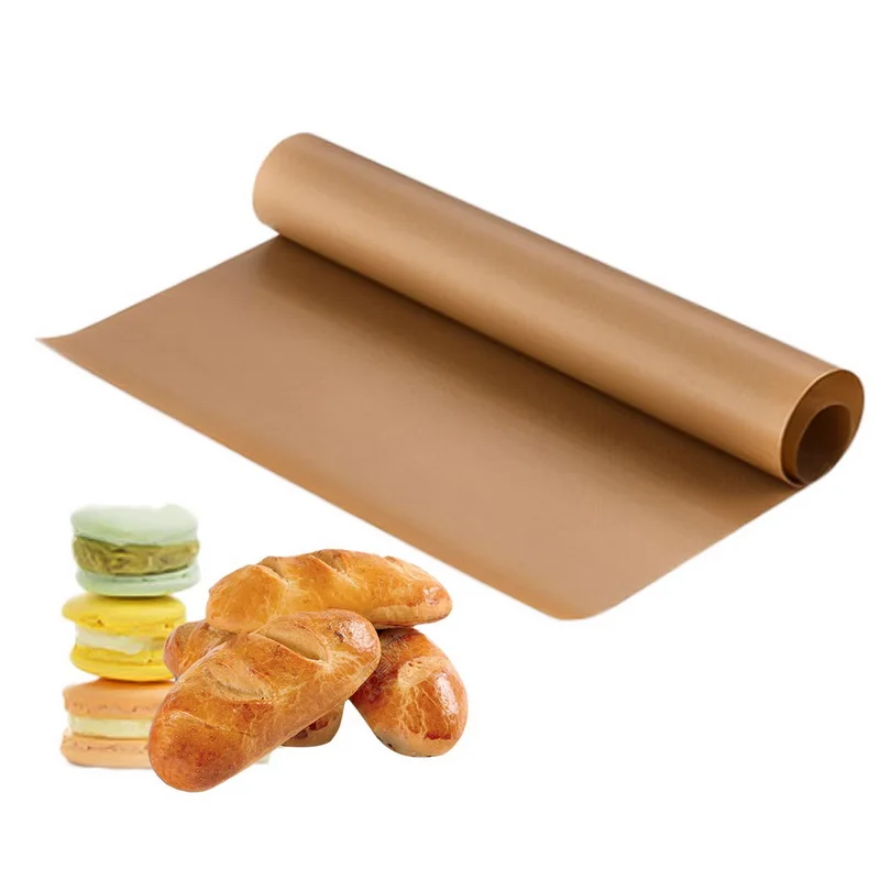Фото 1pc Reusable Baking Mat High Temperature Resistant Sheet Pastry Oilpaper Pad Non-stick BBQ Oven Liners Tool | Дом и сад