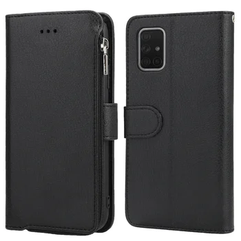 Luxury Zipper Wallet Leather Case for Samsung Galaxy A51 A71 A10 A20 E A30 A40 A50 A70 S A90 5G Card Wristband Phone Cover Bag
Luxury Zipper Wallet Leather Case for Samsung Galaxy A51 A71 A10 A20 E A30 A40 A50 A70 S A90 5G Card Wristband Phone Cover Bag