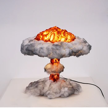 Nuclear Explosion Mushroom Cloud Night Light With Cotton Warm White Dimmable Lamp Kid's Gifts Home Decor USB Power
Nuclear Explosion Mushroom Cloud Night Light With Cotton Warm White Dimmable Lamp Kid's Gifts Home Decor USB Power