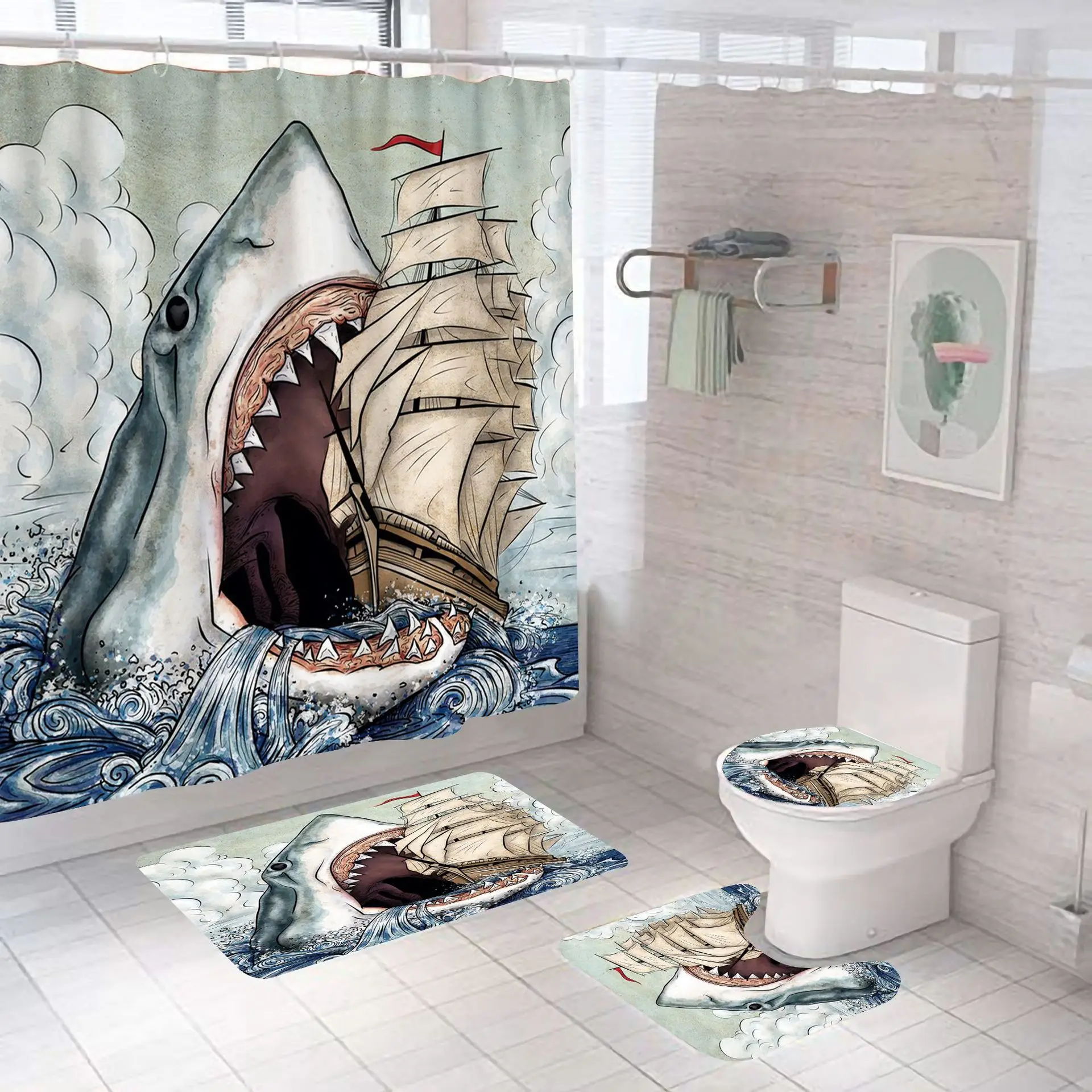 high quality adventures of Unicorn and Cat Printed Shower Curtains Bath Products Bathroom Decor with Hooks Waterproof
high quality adventures of Unicorn and Cat Printed Shower Curtains Bath Products Bathroom Decor with Hooks Waterproof