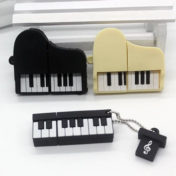Cartoon Piano Shape Pen drive 128GB USB Flash Drive 64GB 32GB 16GB 8GB USB Disk USB 2.0 Memory Stick Pendrive Personalizado
Cartoon Piano Shape Pen drive 128GB USB Flash Drive 64GB 32GB 16GB 8GB USB Disk USB 2.0 Memory Stick Pendrive Personalizado
