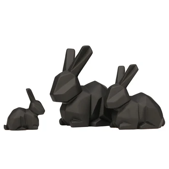 Abstract Fortune Rabbit Statue Resin Ornament Home Decoration Accessories Sculpture R2454 3pcs/set Geometry Rabbit Figurine Cute
Abstract Fortune Rabbit Statue Resin Ornament Home Decoration Accessories Sculpture R2454 3pcs/set Geometry Rabbit Figurine Cute