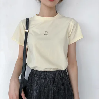 2019 Summer women short sleeve Tshirt Casual plus size New girls O neck Letter Harajuku Tshirt
2019 Summer women short sleeve Tshirt Casual plus size New girls O neck Letter Harajuku Tshirt