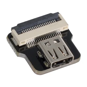 CYFPV Mini HDMI Male to Micro HDMI Female Extension FPC Flat Cable 1080P for FPV HDTV Multicopter Aerial Photography 
CYFPV Mini HDMI Male to Micro HDMI Female Extension FPC Flat Cable 1080P for FPV HDTV Multicopter Aerial Photography