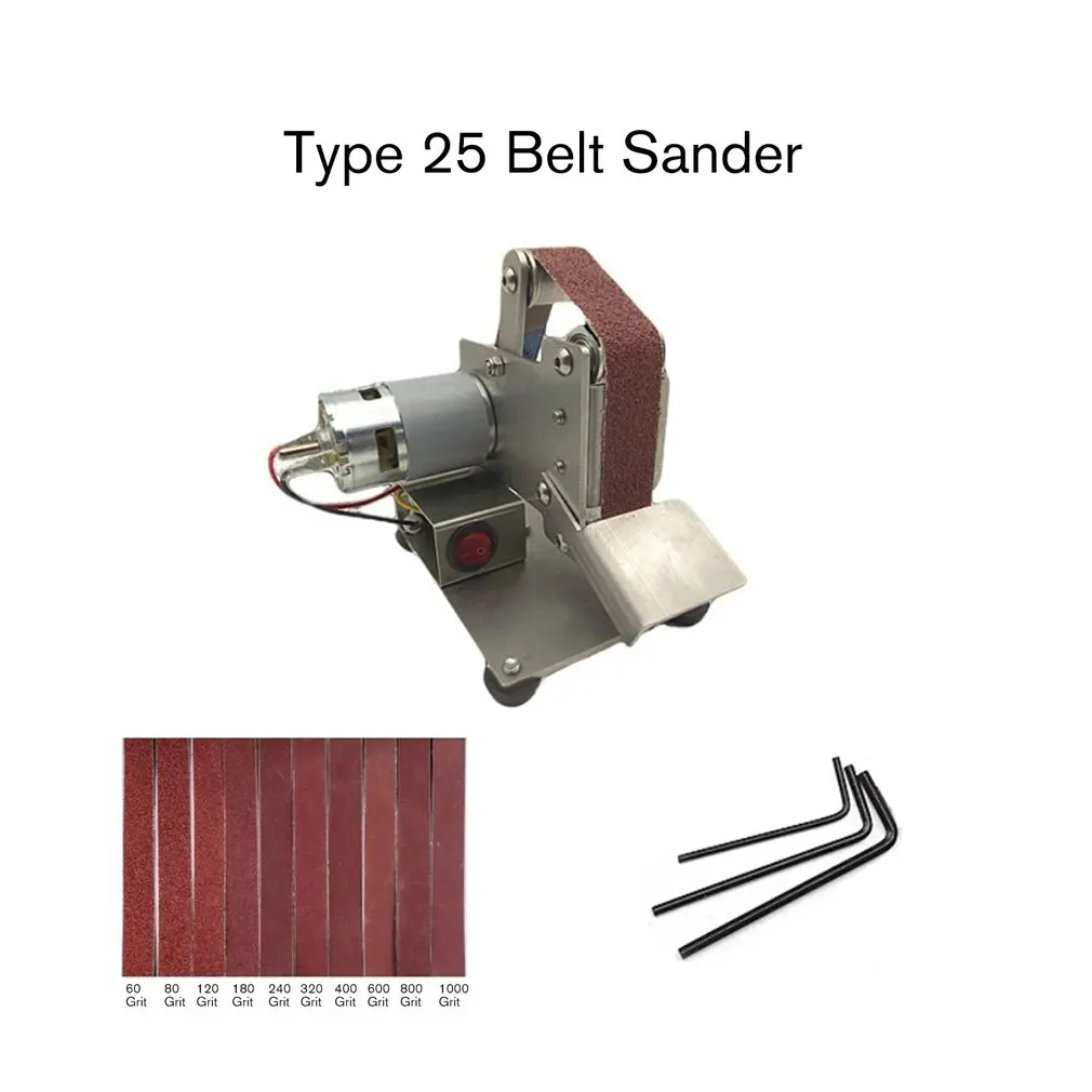 Multifunctional Grinder Mini Electric Belt Sander Polishing Grinding Machine Cutter Edges Sharpener Belt Grinder Sanding Sale
Multifunctional Grinder Mini Electric Belt Sander Polishing Grinding Machine Cutter Edges Sharpener Belt Grinder Sanding Sale