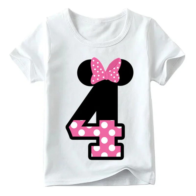 2021 Kids Number Print Pink Bowknot T-shirt Boys Short Sleeve Birthday Party Children Baby Girls Summer Tops Unisex Tee Tops
2021 Kids Number Print Pink Bowknot T-shirt Boys Short Sleeve Birthday Party Children Baby Girls Summer Tops Unisex Tee Tops
