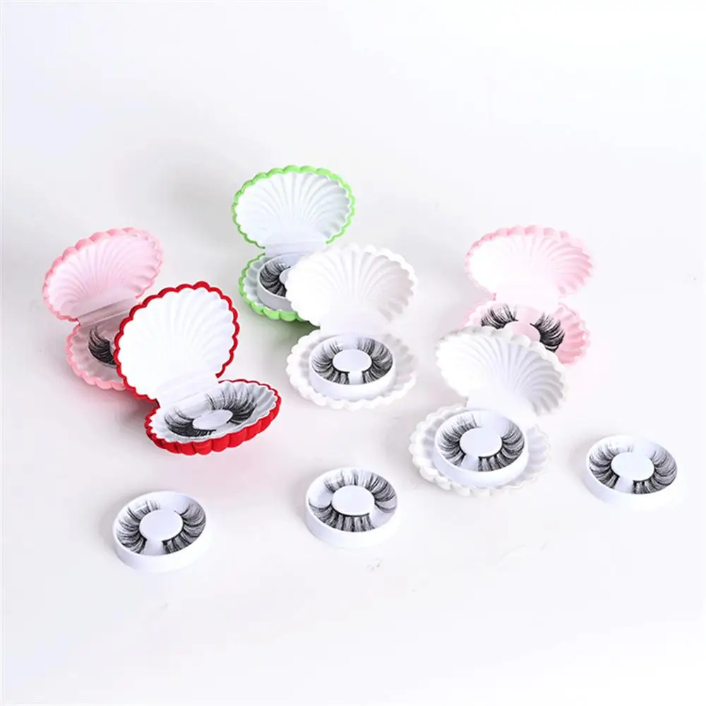 Wholesale eyelash packaging box with tray shell shape faux mink lashes empty case bulk candy color eyelash extension storage box
Wholesale eyelash packaging box with tray shell shape faux mink lashes empty case bulk candy color eyelash extension storage box