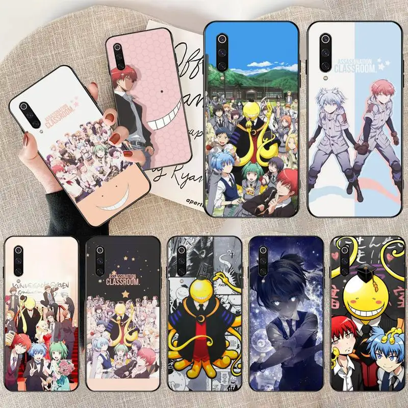 Мягкий черный Чехол CUTEWANAN из ТПУ для телефона с классом убийц Xiaomi Mi10 10Pro 10 lite Mi9 9SE 8SE