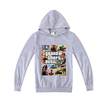 2020 Autamn New Hoodie GTA 5 Cartoon Printing Boys Hoodies Girls Casual Long Sleeve Sweatshirt Children Tops Clothes Clothing
2020 Autamn New Hoodie GTA 5 Cartoon Printing Boys Hoodies Girls Casual Long Sleeve Sweatshirt Children Tops Clothes Clothing