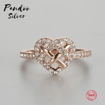 PANDOO Fashion Charm Pure 925 Silver Original 1:1 Copy, Romantic Feminine Love Shape Wild Ring Ring Female Luxury Jewelry Gifts
PANDOO Fashion Charm Pure 925 Silver Original 1:1 Copy, Romantic Feminine Love Shape Wild Ring Ring Female Luxury Jewelry Gifts