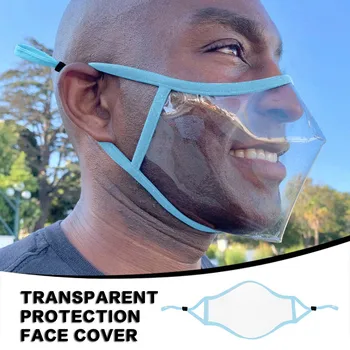 Transparent Shield Mask Mascarilla Dustproof With Clear Window Visible Expression For The Deaf And Hard Of Hearing Masque
Transparent Shield Mask Mascarilla Dustproof With Clear Window Visible Expression For The Deaf And Hard Of Hearing Masque