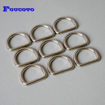 100Pcs/Lot Dee Rings 25mm For Leather Bags Metal Crafts Dog Collars Sewing handmade Manual Buttons D Ring Buckle Diy Accessories
100Pcs/Lot Dee Rings 25mm For Leather Bags Metal Crafts Dog Collars Sewing handmade Manual Buttons D Ring Buckle Diy Accessories