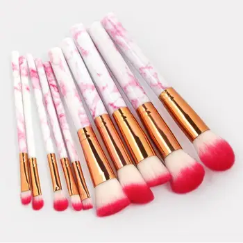 10 pcs/Set Multifunctional Marbling Makeup Brush Eye Shadow Brush Foundation Brush Contouring Brush Set Face Makeup Tools
10 pcs/Set Multifunctional Marbling Makeup Brush Eye Shadow Brush Foundation Brush Contouring Brush Set Face Makeup Tools