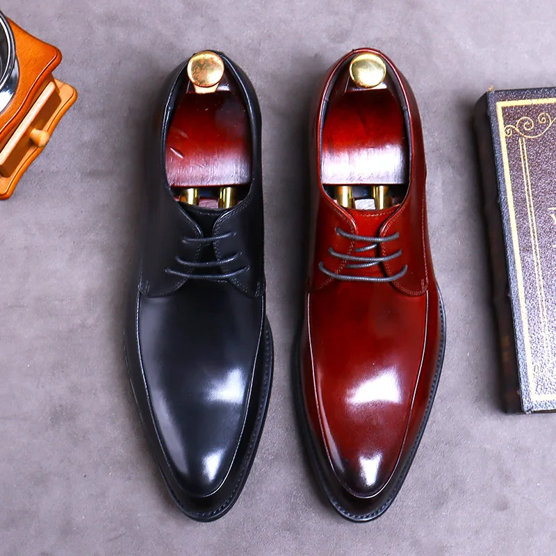 2019 New Style Autumn And Winter Formal Wear Leather Shoes Men Pointed-Toe Business MEN'S SHOES Genuine Leather England Large Si
2019 New Style Autumn And Winter Formal Wear Leather Shoes Men Pointed-Toe Business MEN'S SHOES Genuine Leather England Large Si
