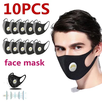 10 Pcs Face Mouth Masks Anti Dust PM2.5 Mask Filter Windproof Mouth Muffle Breathing Valve Face Mask Care Reusable Washable 
10 Pcs Face Mouth Masks Anti Dust PM2.5 Mask Filter Windproof Mouth Muffle Breathing Valve Face Mask Care Reusable Washable