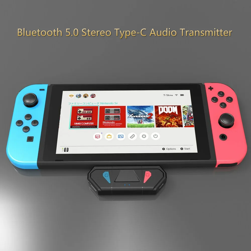 2020 Wireless Bluetooth 5.0 Stereo Type-C Audio Transmitter Transceiver Adapter Support APTX LL SBC for Nintendo Switch/PS4/PC
2020 Wireless Bluetooth 5.0 Stereo Type-C Audio Transmitter Transceiver Adapter Support APTX LL SBC for Nintendo Switch/PS4/PC