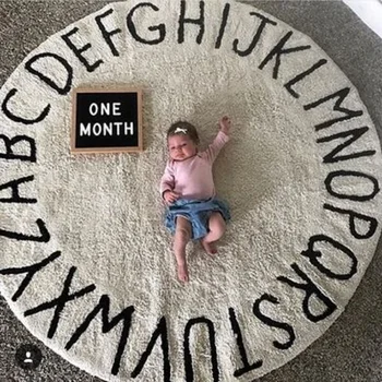 150cm Children crawling mat 26 letters circular floor mats children's play mats tent floor mats
150cm Children crawling mat 26 letters circular floor mats children's play mats tent floor mats