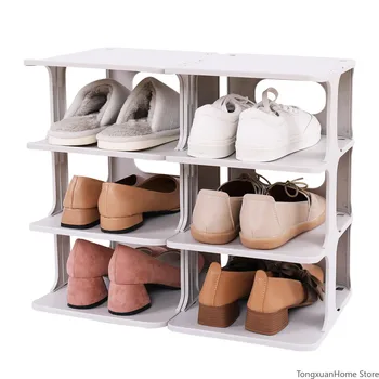 1pc Removable Shoe Rack Independent Design Can Be Combined Simple Creative Multi-Layer Shoe Storage Rack Household Storage
1pc Removable Shoe Rack Independent Design Can Be Combined Simple Creative Multi-Layer Shoe Storage Rack Household Storage