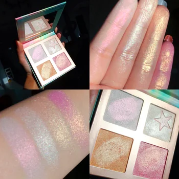 Face Illuminator Makeup Base Contour Glitter Shimmer Highlighter Palette Powder Brighten Skin Rainbow Bronzer Highlight
Face Illuminator Makeup Base Contour Glitter Shimmer Highlighter Palette Powder Brighten Skin Rainbow Bronzer Highlight