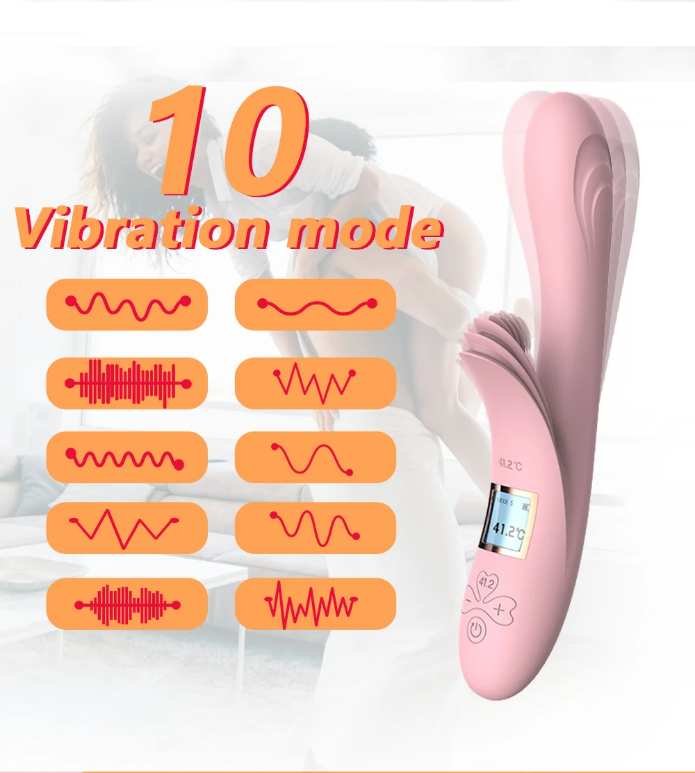 Вибратор С Нагревом Для Точки G