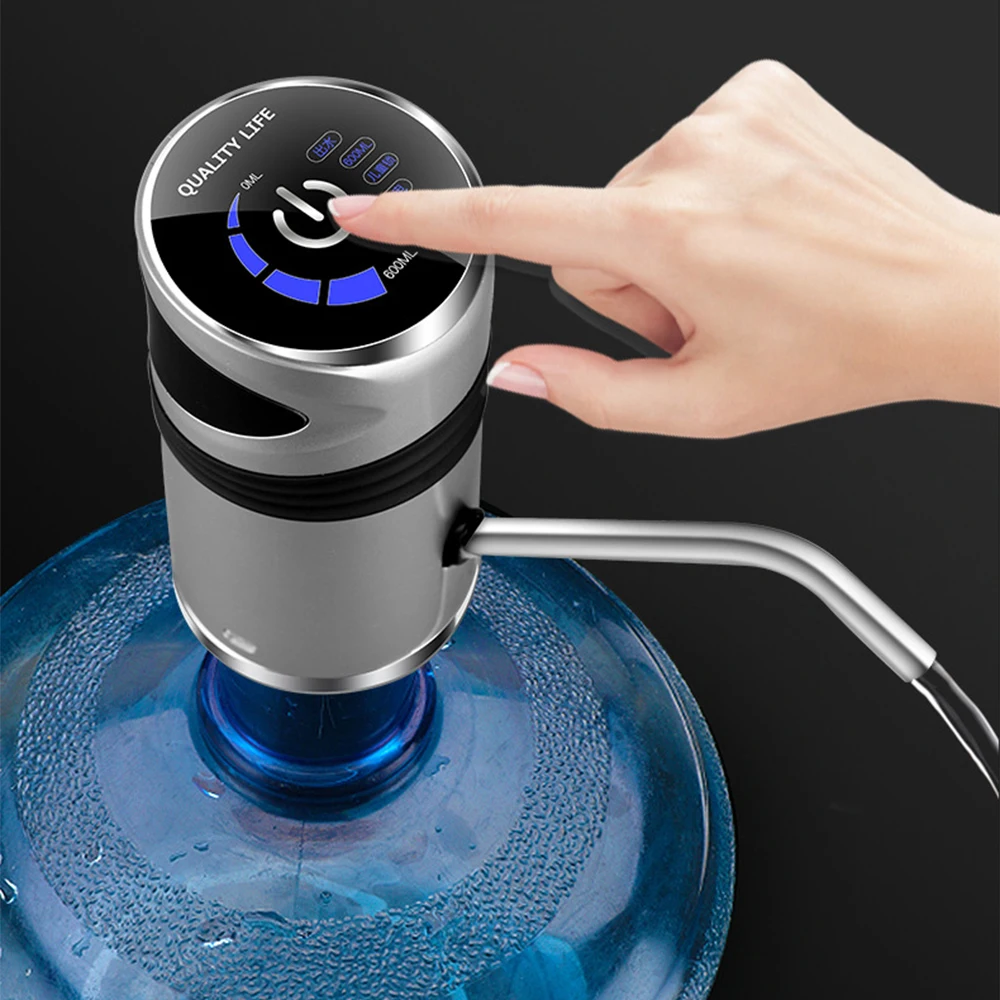 Household Automatic Water Dispenser Bottled Water Manual Water Press Intelligent Portable Water Dispenser LED Display USB
Household Automatic Water Dispenser Bottled Water Manual Water Press Intelligent Portable Water Dispenser LED Display USB