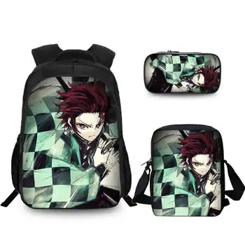 Kimetsu No Yaiba Demon Slayer Cosplay Backpack Cartoon Student School Shoulder Bag Pen Pencil Case Box Laptop Travel Dayback
Kimetsu No Yaiba Demon Slayer Cosplay Backpack Cartoon Student School Shoulder Bag Pen Pencil Case Box Laptop Travel Dayback