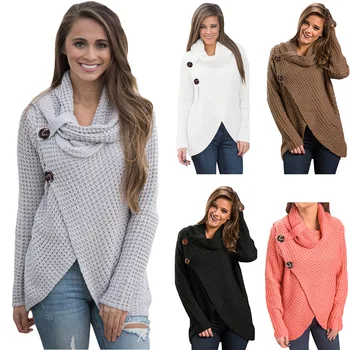 Daily suit OWLPRINCESS Winter New Style Solid Color Crew Neck Long Sleeve Sweater Button Pullover Knitting Shirt
Daily suit OWLPRINCESS Winter New Style Solid Color Crew Neck Long Sleeve Sweater Button Pullover Knitting Shirt