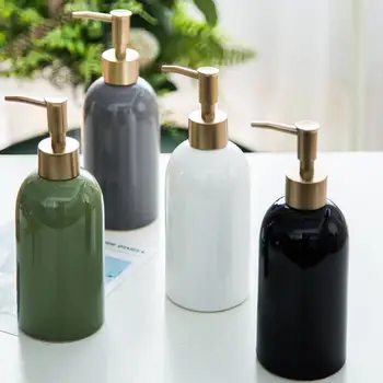 420ml Liquid Soap Shampoo Lotion Shower Gel Ceramic Empty Pump Bottle Container 
420ml Liquid Soap Shampoo Lotion Shower Gel Ceramic Empty Pump Bottle Container