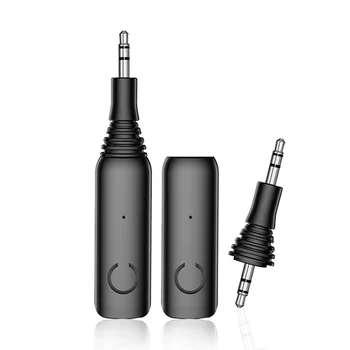 Car Kit Bluetooth 5.0 Transmitter Receiver Portable 3.5mm Sound Audio Adapter for TV Smartphone PC Home Stereo