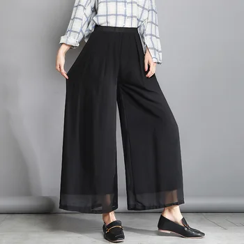 2019 New Arrival Polyester Solid Vadim Trousers Women Palazzo Pants Summer New Large Size High Waist Pants Slim Wide Leg Casual
2019 New Arrival Polyester Solid Vadim Trousers Women Palazzo Pants Summer New Large Size High Waist Pants Slim Wide Leg Casual