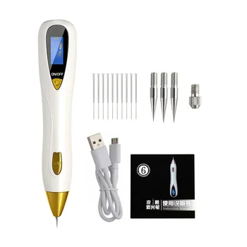 Level 9 LCD Facial Skin Dark Spot Remover Freckle Label Dark Age Spot Scanning Tattoo Electric Set Beauty Care Pen
Level 9 LCD Facial Skin Dark Spot Remover Freckle Label Dark Age Spot Scanning Tattoo Electric Set Beauty Care Pen